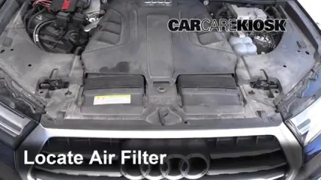 2017 Audi Q7 Premium 3.0L V6 Supercharged Filtro de aire (motor) Cambio